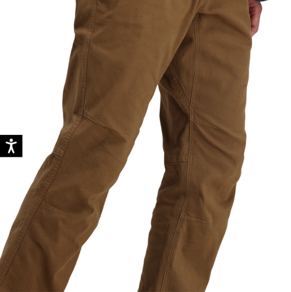 Topo Designs Dirt Pants medium khaki color - Picture 3 of 6
